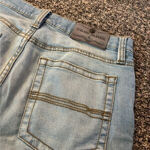 Cody James Light Wash Bootcut Men's Jeans